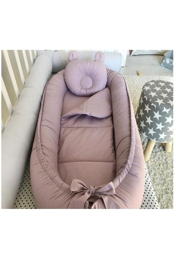 Jaju Baby Nest Powder Design Luxury Orthopedic Baby Bed