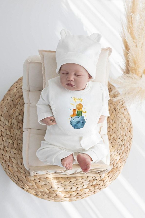 Lilabio 100% Organic Personalized Summer Baby Set