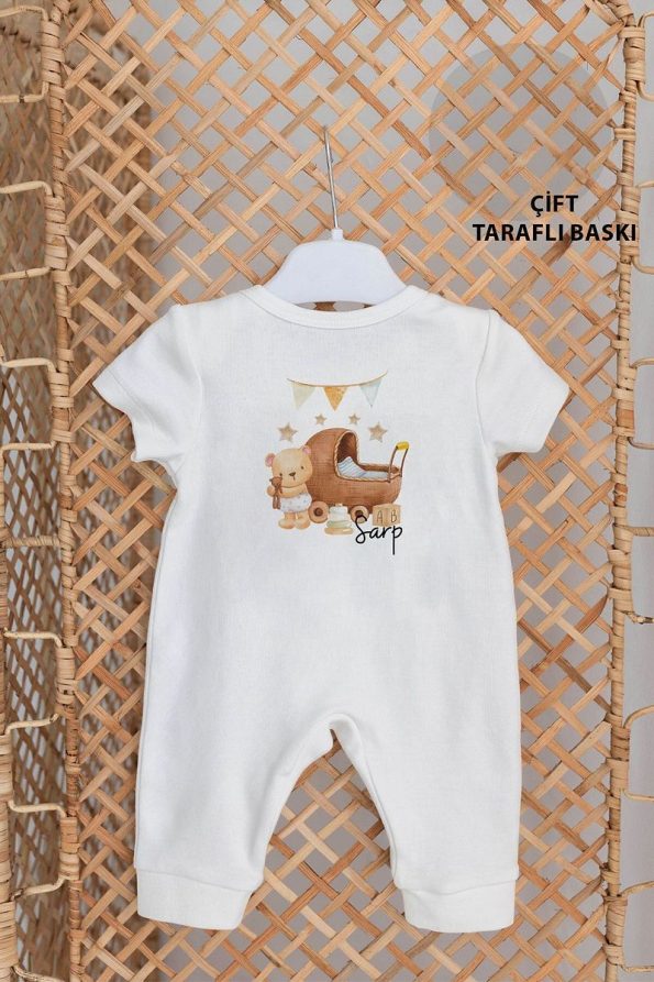 Lilabio 100% Organic Personalized Summer Hospital Set with Teddy Bear
