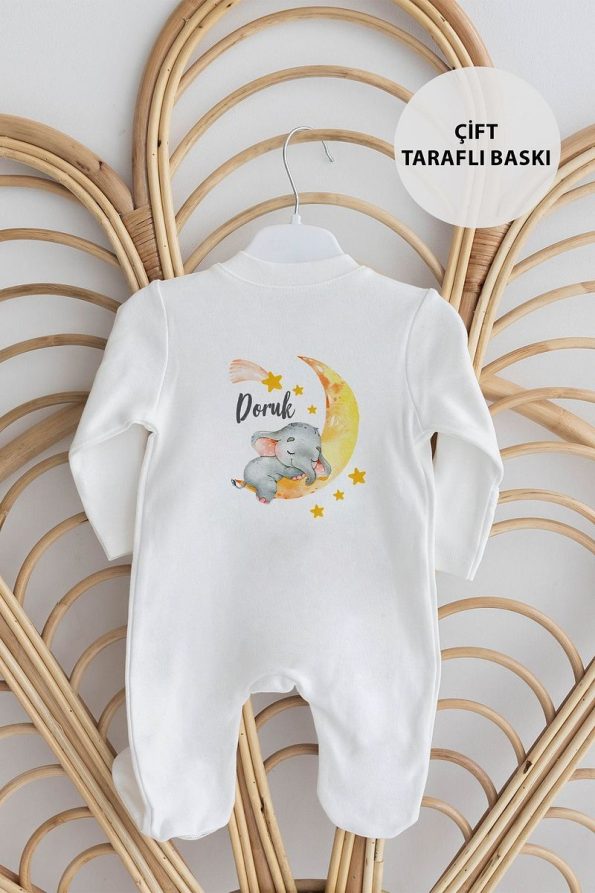 Lilabio 100% Organic Personalized Elephant Hospital Set