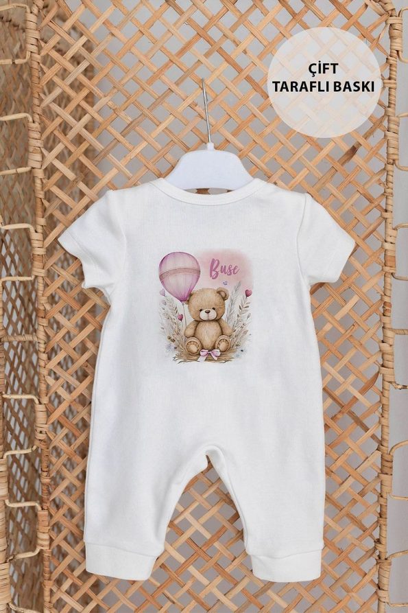 Lilabio 100% Organic Personalized Summer Hospital Exit Set with Bear