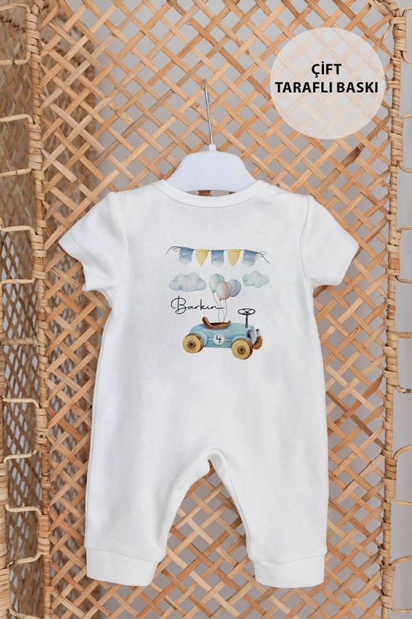 Lilabio 100% Organic Custom Name Summer Hospital Set Car