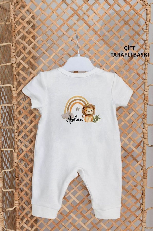Lilabio 100% Organic Personalized Lion Summer Hospital Set