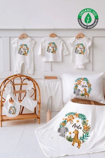Lilabio 100% Organic Personalized Summer Hospital Set