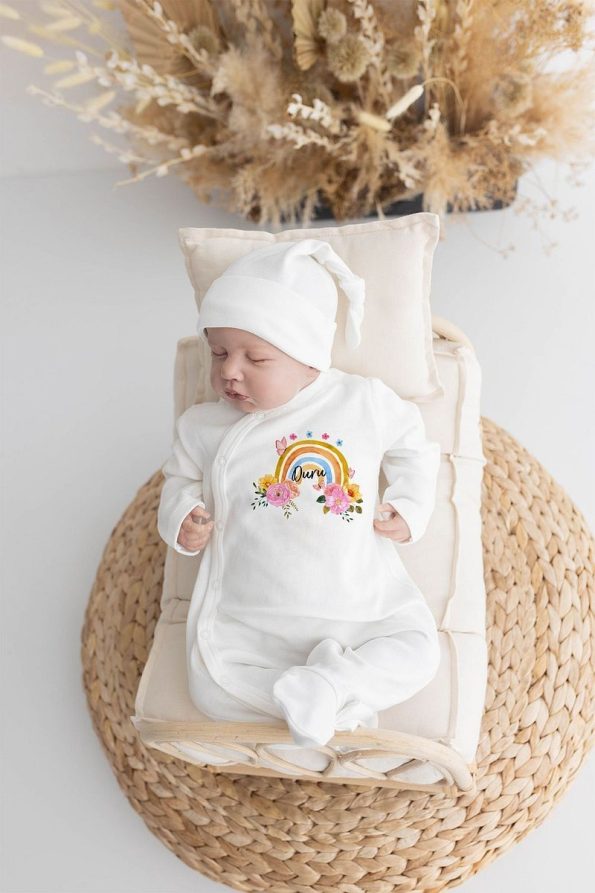 Lilabio 100% Organic Personalized Rainbow Hospital Set