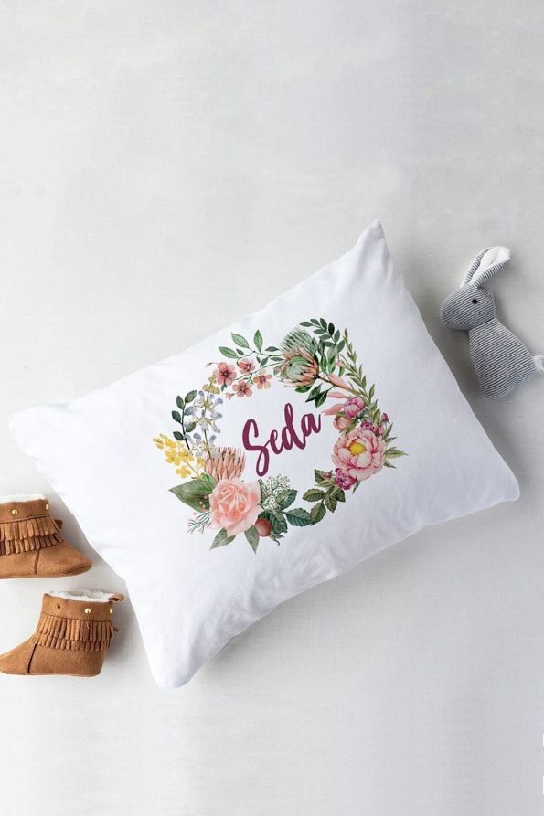Lilabio 100% Organic Personalized Hospital Set with Flowers