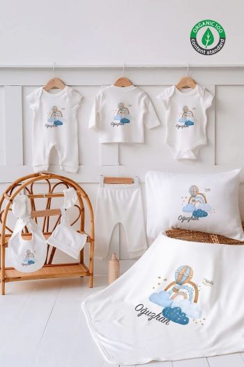 Lilabio 100% Organic Personalized Summer Hospital Exit Balloons