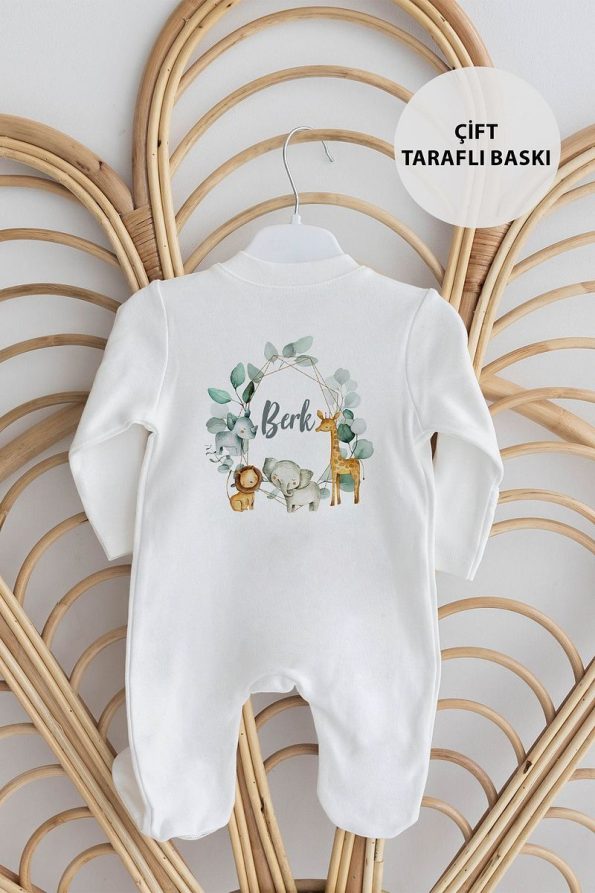 Lilabio 100% Organic Personalized Safari Hospital Set