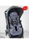 Jaju Baby Gray Star Baby Stroller Cushion