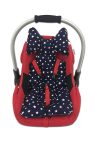Jaju Baby Navy Star Car Seat Cushion - Stroller Cushion