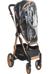 MorBebe Ultra Luxe Baby Stroller Rain Cover - Black