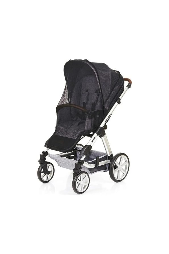 MorBebe Black Baby Stroller Mosquito Net