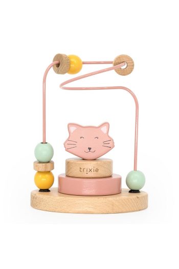 Trixie Wooden Mrs. Cat Beaded Maze