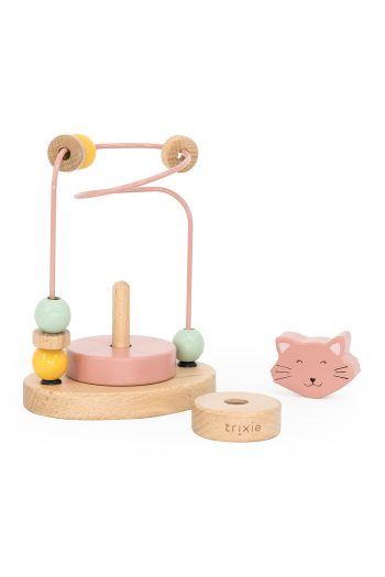 Trixie Wooden Mrs. Cat Beaded Maze