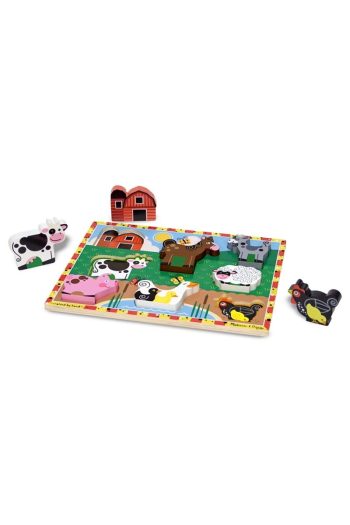 Melissa & Doug Chunky Puzzle - Farm