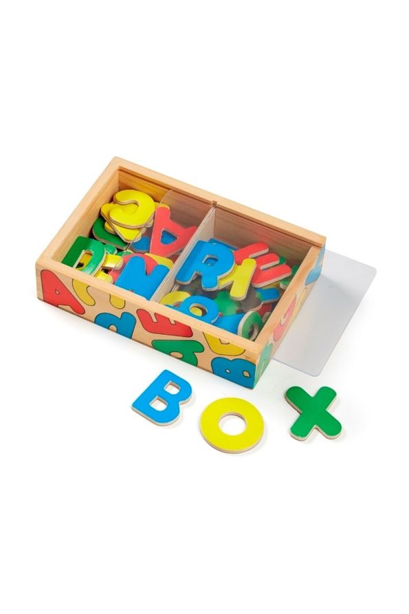 Melissa & Doug Wooden Magnetic Letters