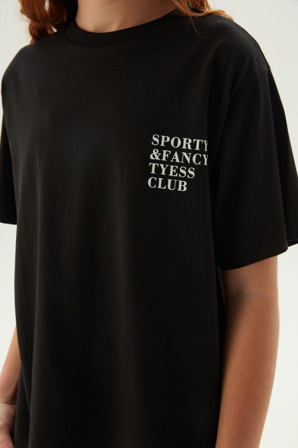 Girls' Black T-Shirt