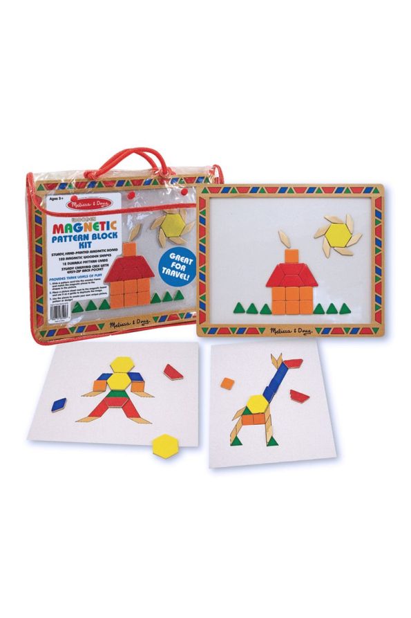 Melissa and Doug Wooden Magnetic Board - Shapes