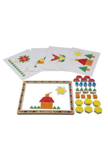 Melissa and Doug Wooden Magnetic Board - Shapes