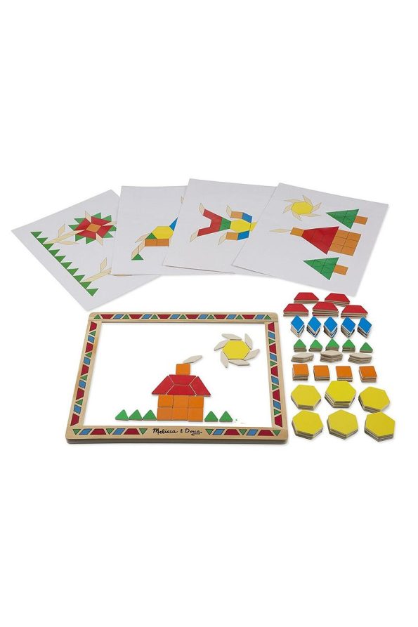 Melissa and Doug Wooden Magnetic Board - Shapes