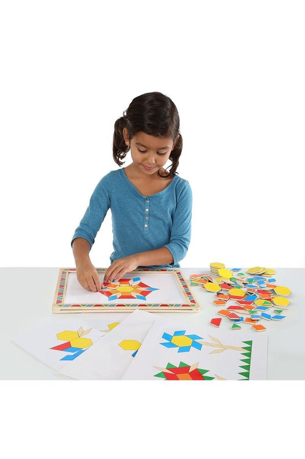 Melissa and Doug Wooden Magnetic Board - Shapes