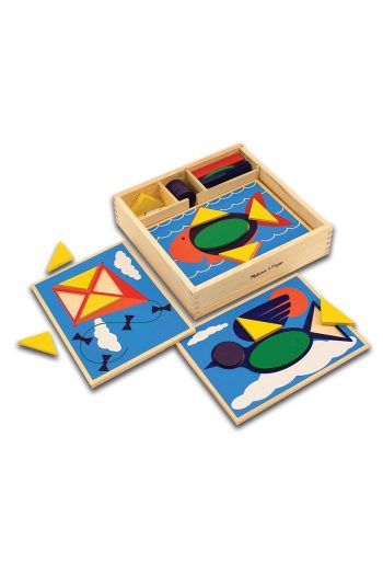 Melissa & Doug Wooden Shape Puzzle