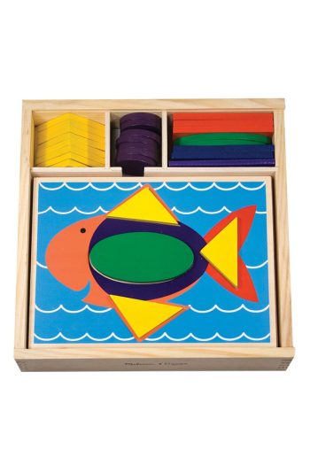Melissa & Doug Wooden Shape Puzzle