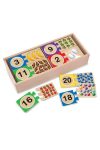 Melissa and Doug Wooden Number Matching Puzzle