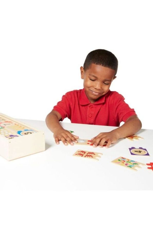 Melissa and Doug Wooden Number Matching Puzzle