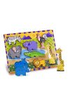 Melissa & Doug Wooden Chunky Puzzle - Safari