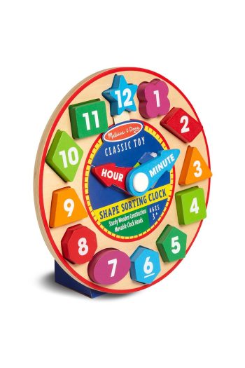 Melissa & Doug Wooden Clock