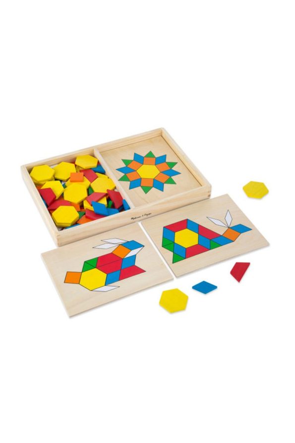 Melissa and Doug Wooden Advanced Shape Puzzle