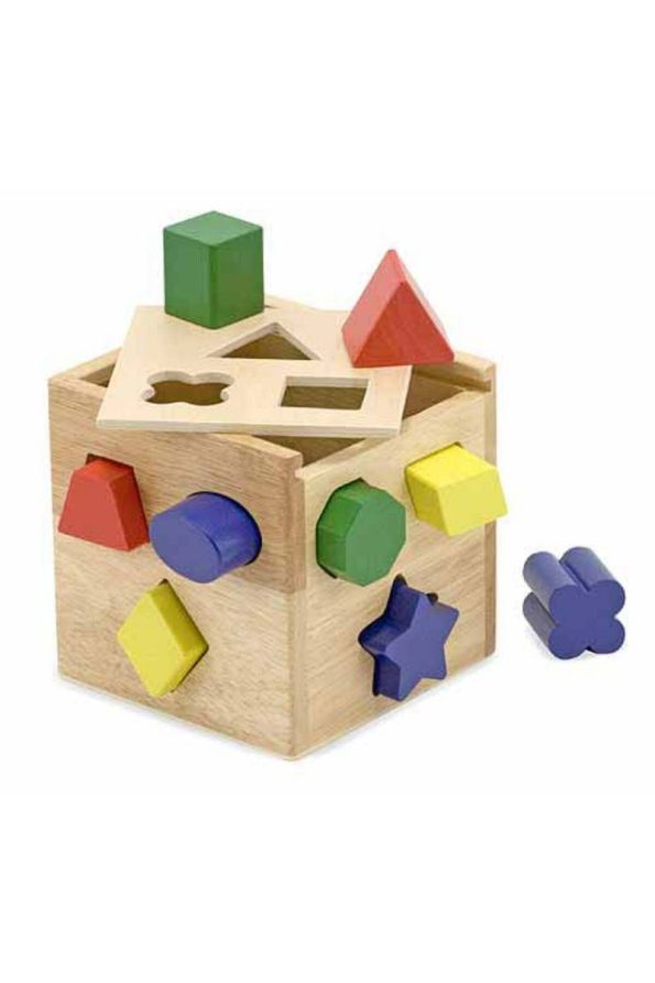 Melissa & Doug Wooden Shape Sorter