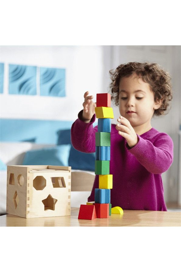 Melissa & Doug Wooden Shape Sorter