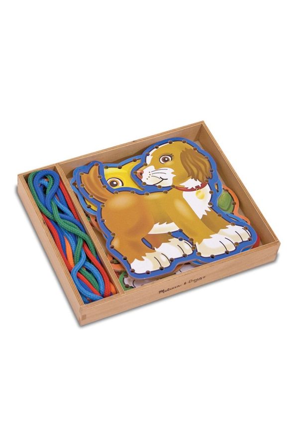 Melissa and Doug Wooden Lacing Pets