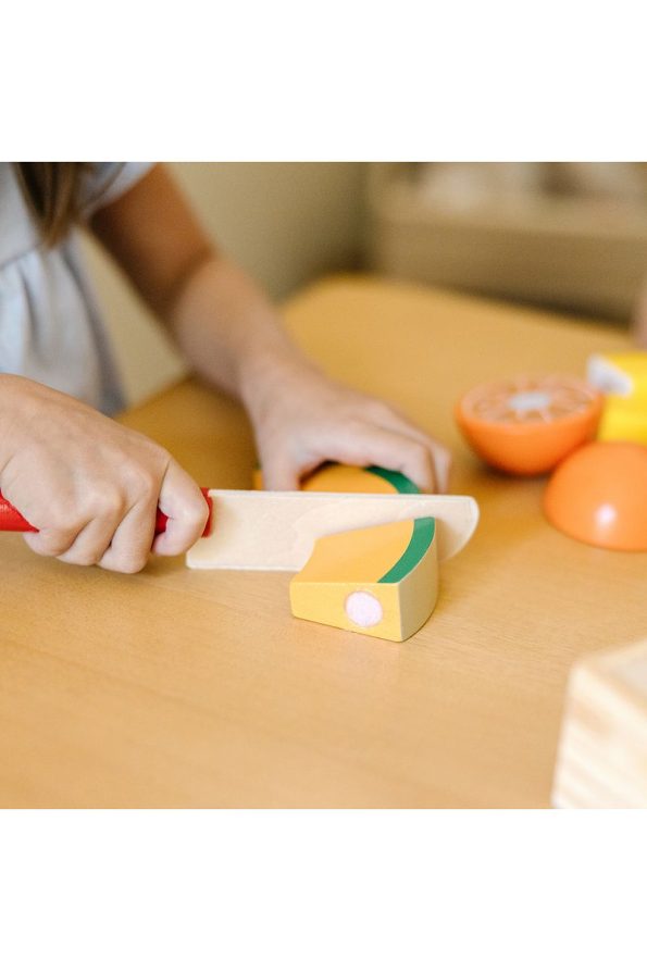 Melissa & Doug Wooden Cut and Play Fruits