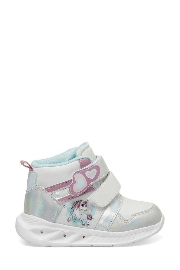 Kinetix MANTE HI Girls' Sneaker Boots White-Mint-Pink
