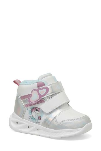 Kinetix MANTE HI Girls' Sneaker Boots White-Mint-Pink