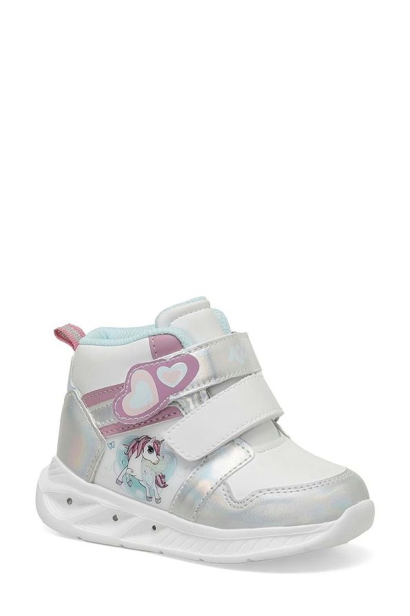 Kinetix MANTE HI Girls' Sneaker Boots White-Mint-Pink