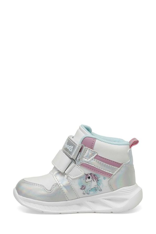 Kinetix MANTE HI Girls' Sneaker Boots White-Mint-Pink