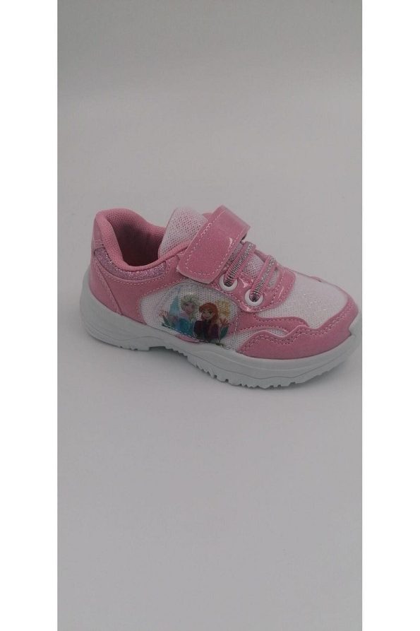 Frozen KARSU Pink Velcro Children's Sports Shoes