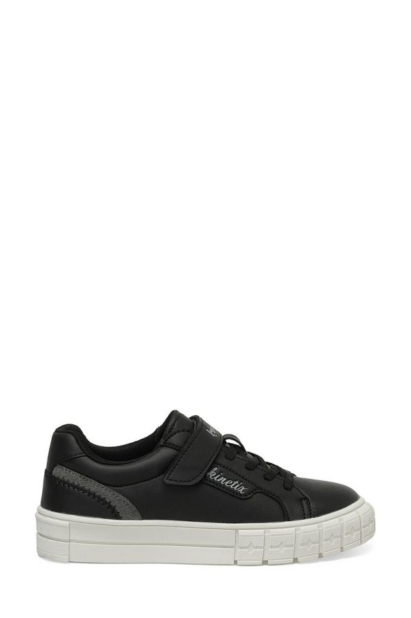 Kinetix IDUNN J 4FX Black Girls' Sneakers