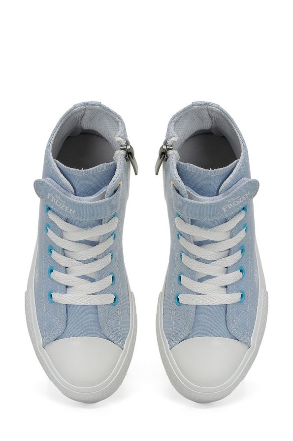 Frozen Blue High Top Sneakers for Girls