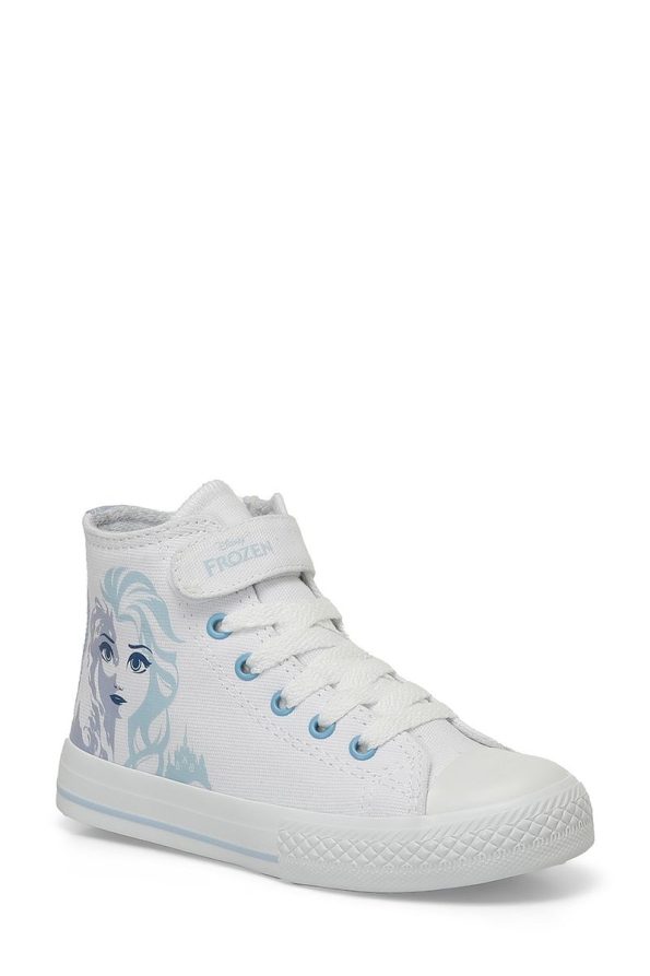 Frozen White Girls High Sneaker