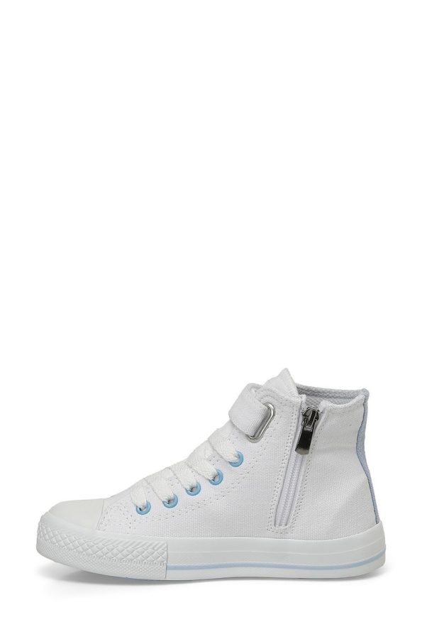 Frozen White Girls High Sneaker