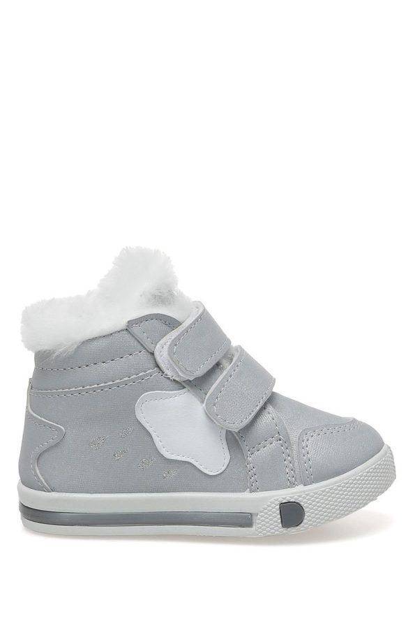 Polaris Gray High Top Sneakers for Girls