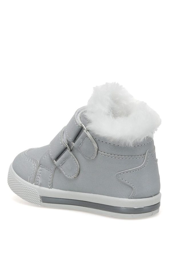Polaris Gray High Top Sneakers for Girls