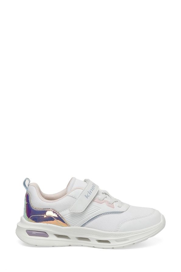 Kinetix RENLEY TX J 4FX White Girls' Sports Shoes