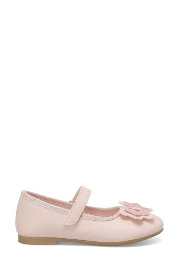 Polaris Girls' Pink Ballerina Flats