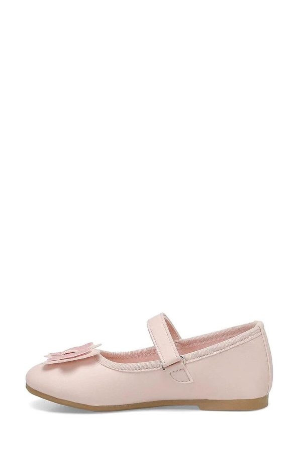 Polaris Girls' Pink Ballerina Flats